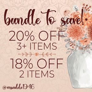 Bundle and save - best time to shop